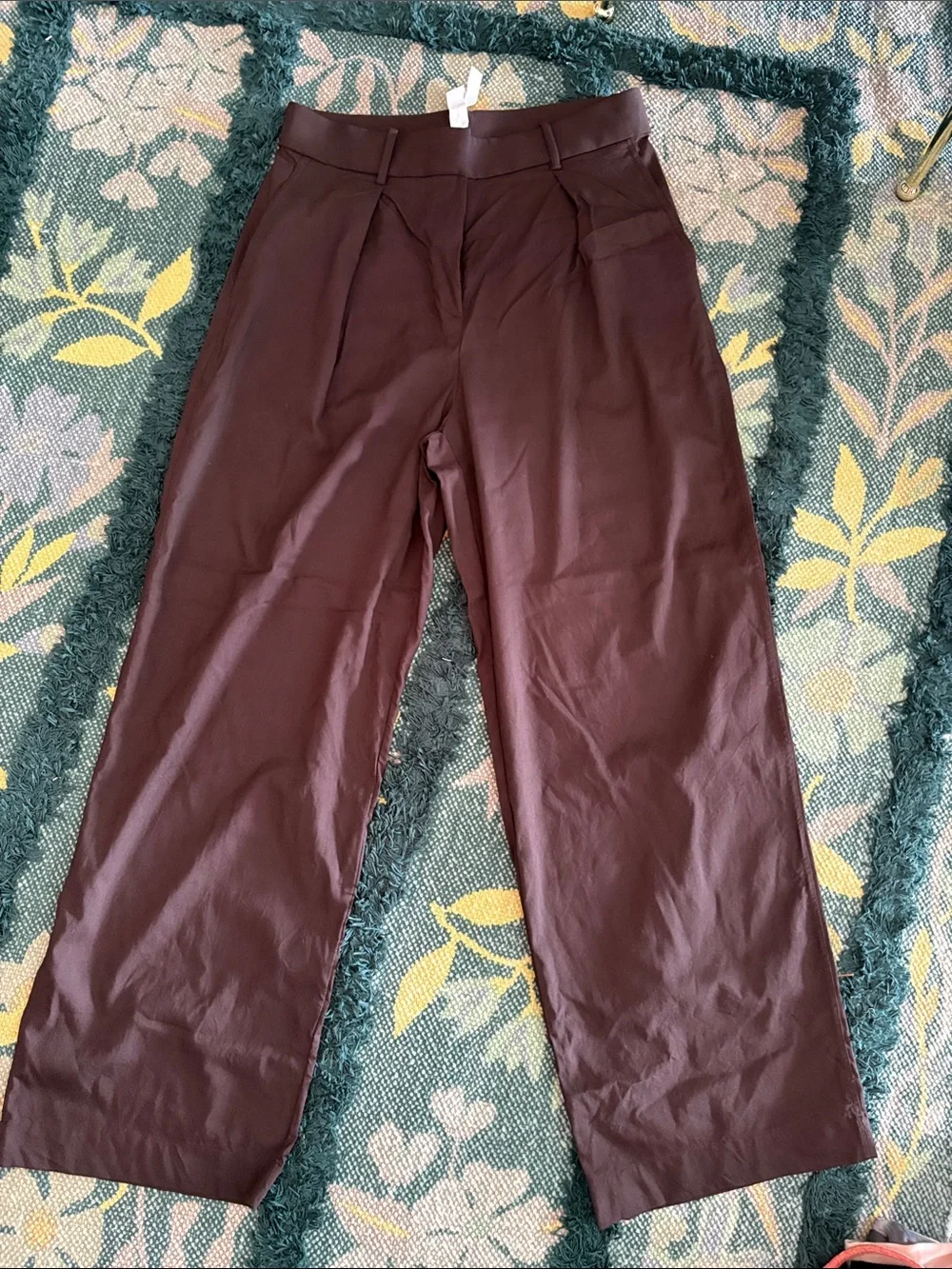 lululemon athletica High-Waist Wide Leg Trousers in Dark Brown
